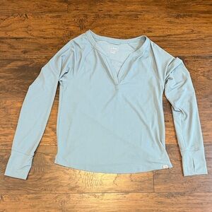 L.L. Bean Women's ribbed performance Long Sleeve Tee size M (P5)